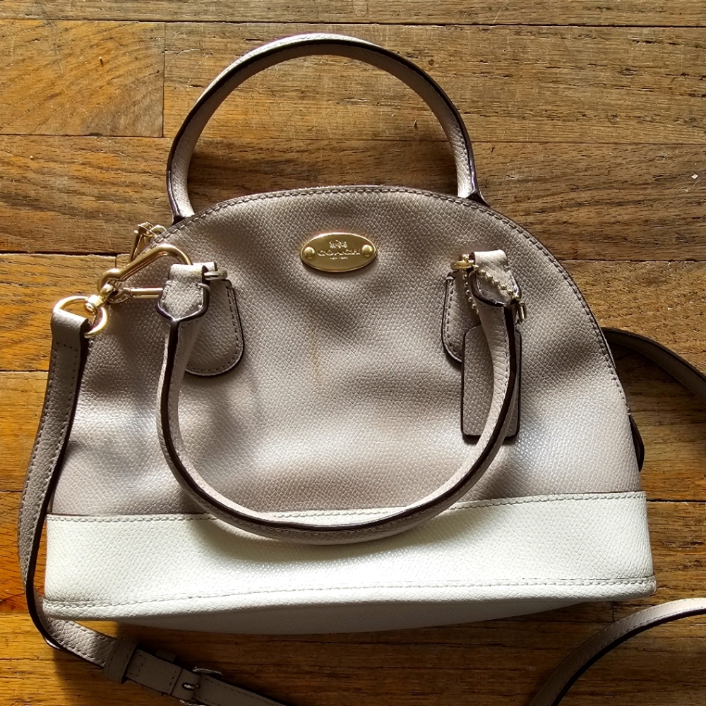 Coach Crossgrain Cora Domed Handbag